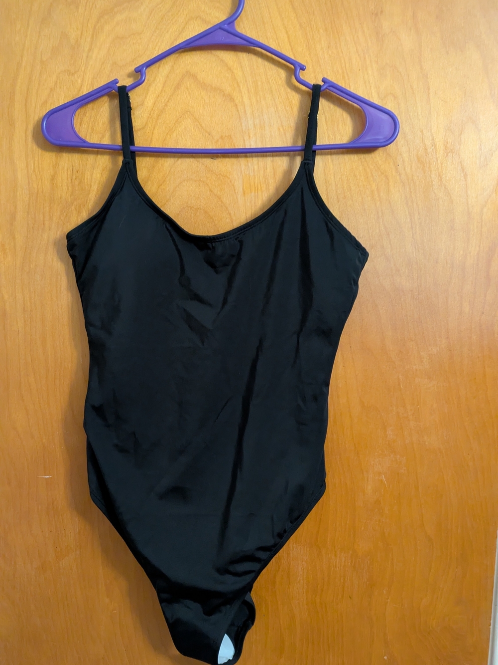 Andie Classic Black One-Piece Swimsuit NWT